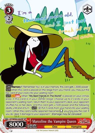 Marceline the Vampire Queen (SP) (AT/WX02-042SP SP) - Adventure Time