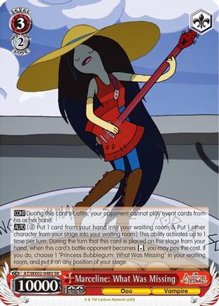 Marceline: What Was Missing (SR) (AT/WX02-048S SR) - Adventure Time