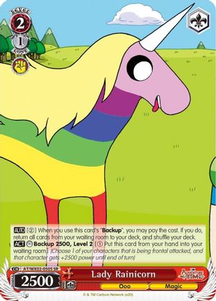 Lady Rainicorn (SR) (AT/WX02-050S SR) - Adventure Time