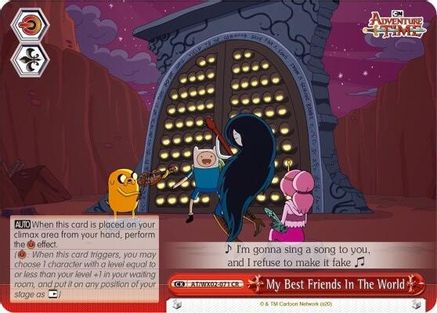 My Best Friends In The World (AT/WX02-071 CR) - Adventure Time