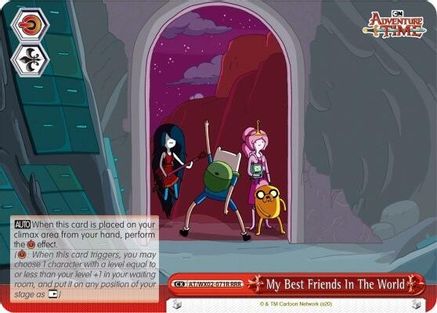 My Best Friends In The World (RRR) (AT/WX02-071R RRR) - Adventure Time
