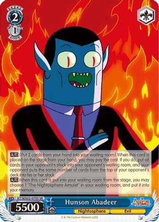 Hunson Abadeer (SR) (AT/WX02-079S SR) - Adventure Time