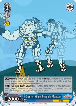 Gunter: Giant Penguin Monster (AT/WX02-091 C) - Adventure Time