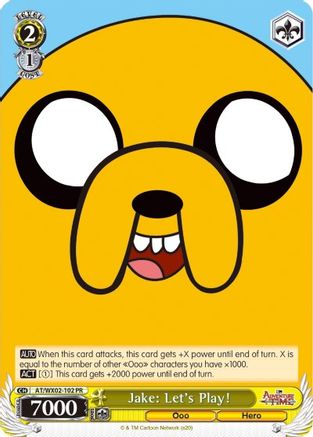Jake: Let's Play! (AT/WX02-102 PR) - Adventure Time