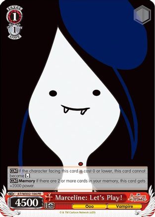 Marceline: Let's Play! (AT/WX02-104 PR) - Adventure Time