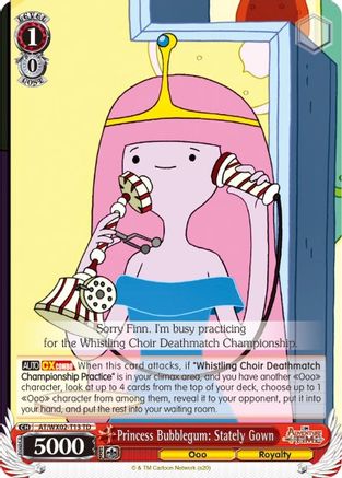 Princess Bubblegum: Stately Gown (AT/WX02-T13 TD) - Adventure Time