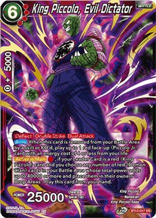 King Piccolo, Evil Dictator (BT12-017) - Vicious Rejuvenation