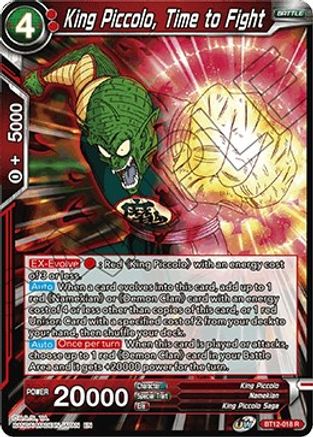 King Piccolo, Time to Fight (BT12-018) - Vicious Rejuvenation