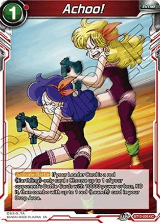Achoo! (BT12-026) - Vicious Rejuvenation