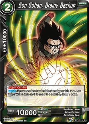 Son Gohan, Brainy Backup (BT12-131) - Vicious Rejuvenation Foil
