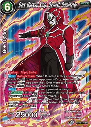 Dark Masked King, Devilish Dominator (BT12-140) - Vicious Rejuvenation