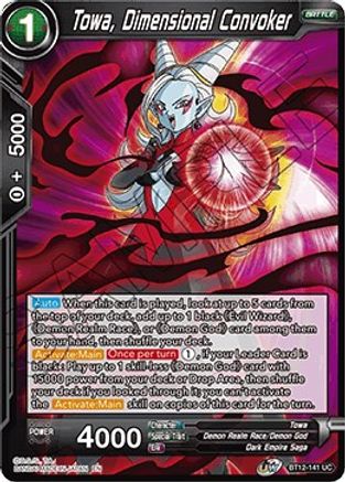 Towa, Dimensional Convoker (BT12-141) - Vicious Rejuvenation Foil