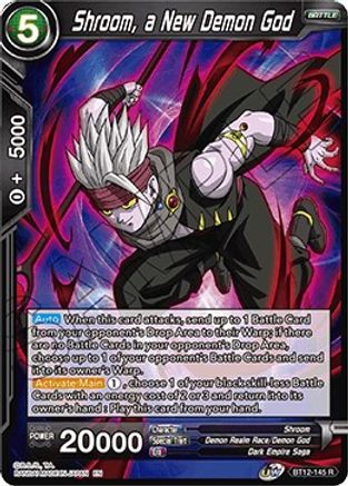 Shroom, a New Demon God (BT12-145) - Vicious Rejuvenation Foil