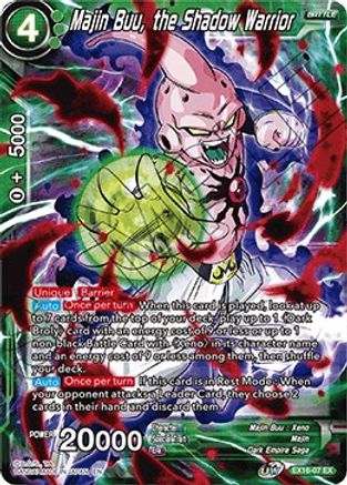 Majin Buu, the Shadow Warrior (EX16-07) - Expansion Deck Box Set 16 Ultimate Deck