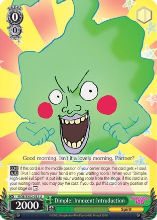 Dimple: Innocent Introduction (MOB/SX02-032 U) - Mob Psycho 100