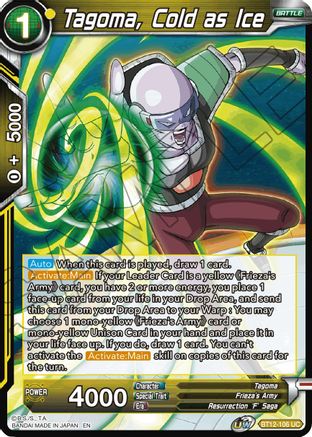 Tagoma, Cold as Ice (BT12-106) - Vicious Rejuvenation