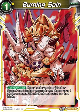 Burning Spin (BT12-119) - Vicious Rejuvenation Foil