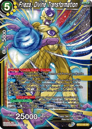 Frieza, Divine Transformation (BT12-100) - Vicious Rejuvenation