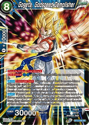 Gogeta, Godspeed Demolisher (BT12-038) - Vicious Rejuvenation