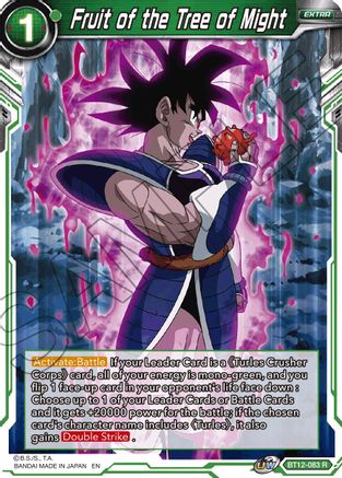 Fruit of the Tree of Might (BT12-083) - Vicious Rejuvenation Foil