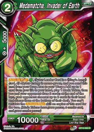 Medamatcha, Invader of Earth (BT12-063) - Vicious Rejuvenation