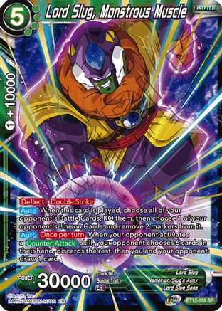 Lord Slug, Monstrous Muscle (BT12-059) - Vicious Rejuvenation