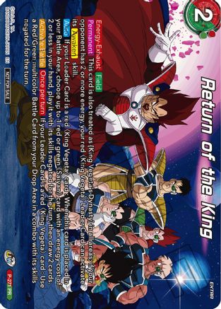 Return of the King (Vicious Rejuvenation Revival Pack) (P-271) - Promotion Cards