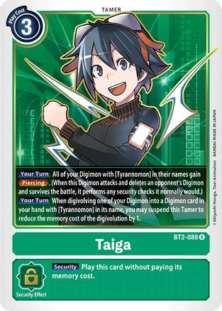 Taiga (BT2-088) - Release Special Booster 1.0
