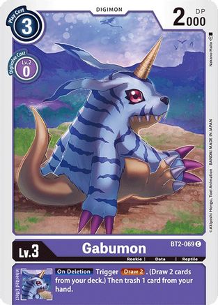 Gabumon - BT2-069 (BT2-069) - Release Special Booster 1.0