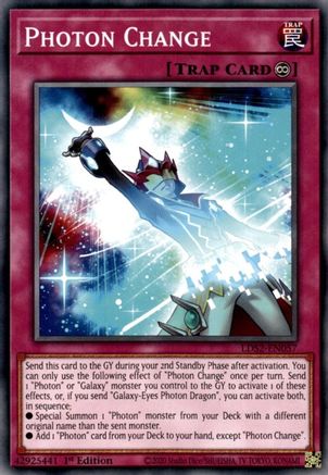 Photon Change (LDS2-EN057) - Legendary Duelists: Season 2 1st Edition