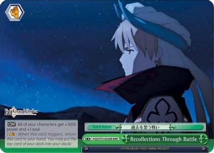 Recollections Through Battle (RRR) (FGO/S75-E050R RRR) - Fate/Grand Order Absolute Demonic Front: Babylonia