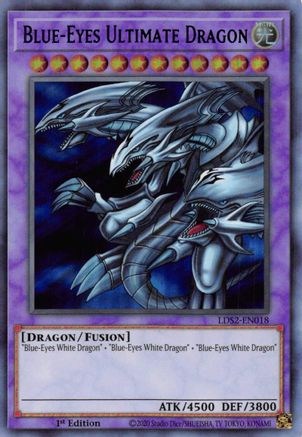 Blue-Eyes Ultimate Dragon (Blue) (LDS2-EN018) - Legendary Duelists: Season 2 1st Edition