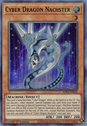 Cyber Dragon Nachster (Green) (LDS2-EN032) - Legendary Duelists: Season 2 1st Edition