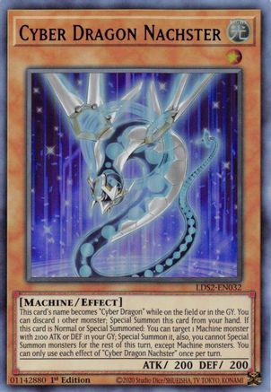 Cyber Dragon Nachster (Purple) (LDS2-EN032) - Legendary Duelists: Season 2 1st Edition