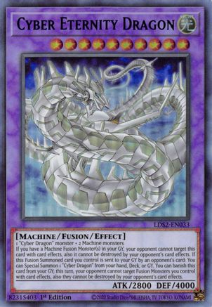 Cyber Eternity Dragon (Purple) (LDS2-EN033) - Legendary Duelists: Season 2 1st Edition