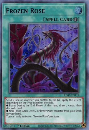 Frozen Rose (Blue) (LDS2-EN119) - Legendary Duelists: Season 2 1st Edition