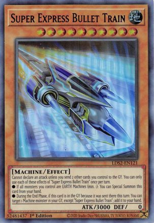 Super Express Bullet Train (Purple) (LDS2-EN121) - Legendary Duelists: Season 2 1st Edition