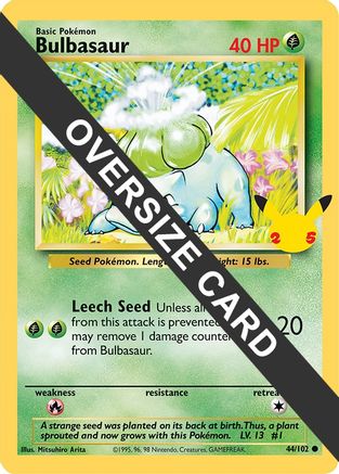 Bulbasaur 044/102  First Partner Pack - Promo