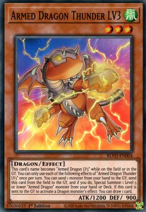 Armed Dragon Thunder LV3 (BLVO-EN004) - Blazing Vortex 1st Edition