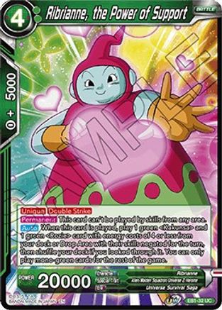 Ribrianne, the Power of Support (EB1-32) - Battle Evolution Booster