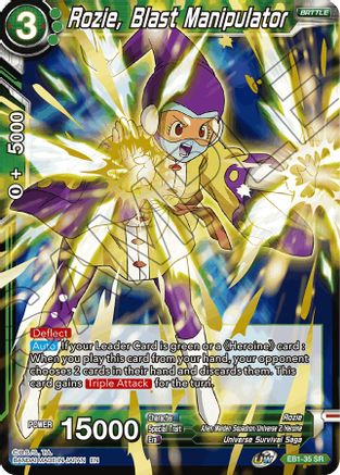Rozie, Blast Manipulator (EB1-35) - Battle Evolution Booster