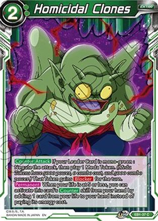 Homicidal Clones (EB1-37) - Battle Evolution Booster Foil