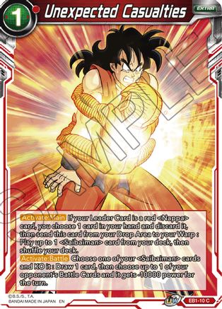Unexpected Casualties (EB1-10) - Battle Evolution Booster