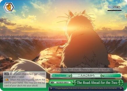 The Road Ahead for the Two (RZ/SE35-E40 U) - Re:ZERO: The Frozen Bond