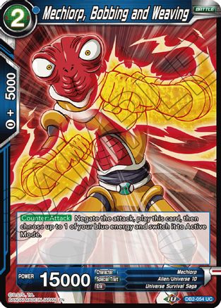 Mechiorp, Bobbing and Weaving (Reprint) (DB2-054) - Battle Evolution Booster Foil
