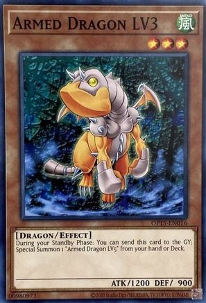 Armed Dragon LV3 (OP15-EN016) - OTS Tournament Pack 15 Unlimited