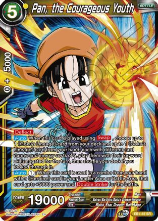 Pan, the Courageous Youth (EB1-45) - Battle Evolution Booster