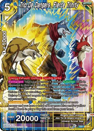Trio De Dangers, Fierce Trinity (EB1-60) - Battle Evolution Booster