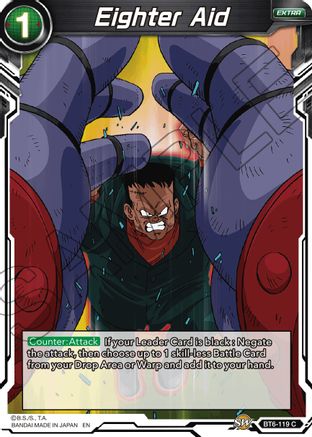 Eighter Aid (Reprint) (BT6-119) - Battle Evolution Booster Foil