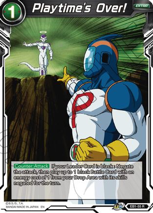 Playtime's Over! (EB1-55) - Battle Evolution Booster
